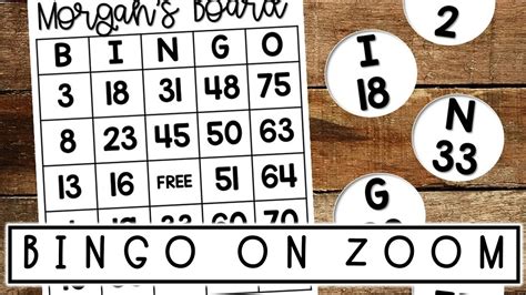 bingo online in zoom